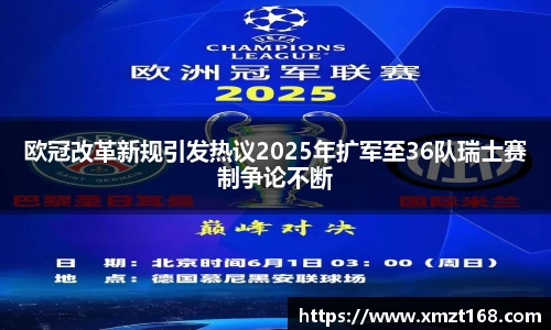 欧冠改革新规引发热议2025年扩军至36队瑞士赛制争论不断